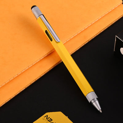 Monteverde 9 Function Tool Ball Pen - Yellow CT - penpencilink