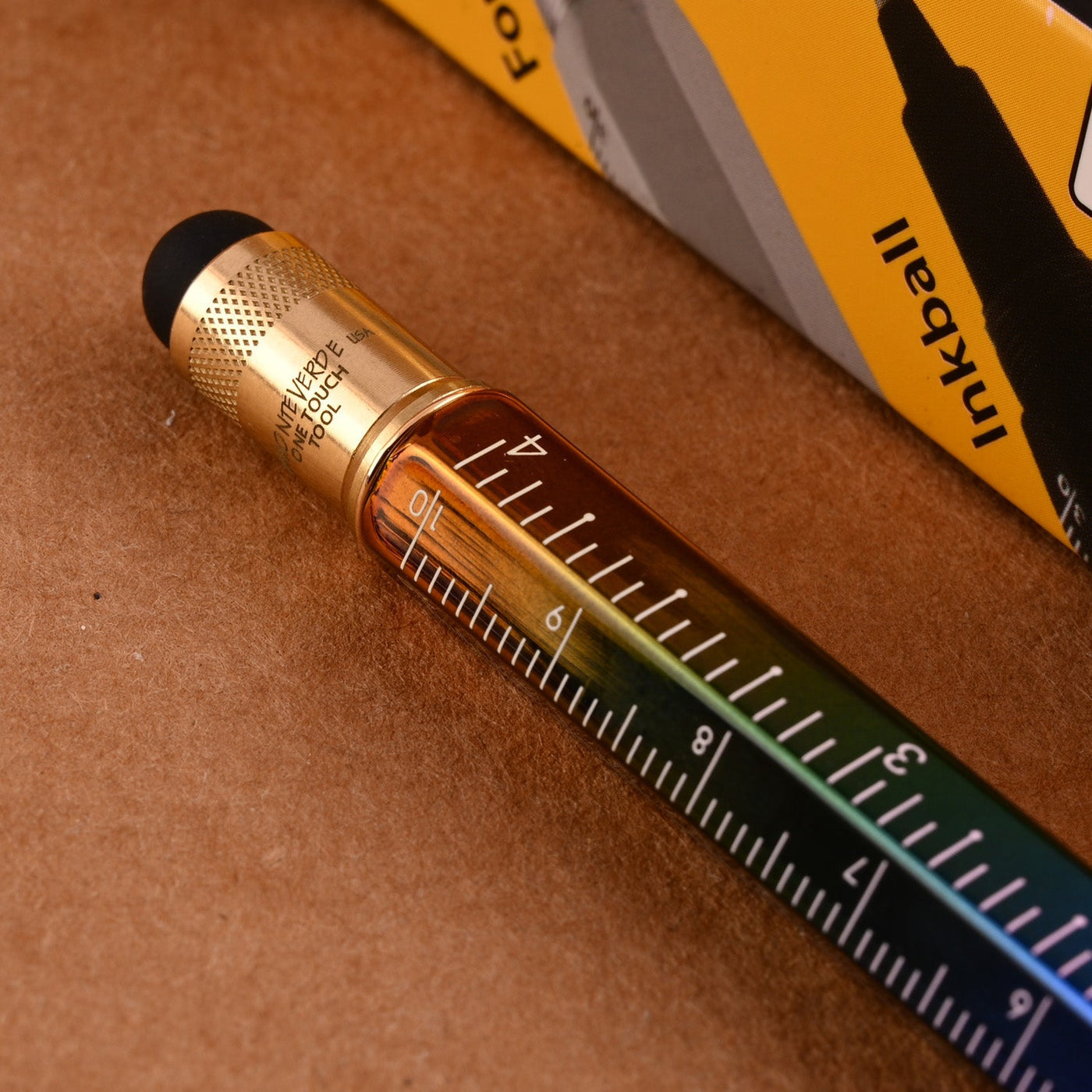 Monteverde 9 Function Tool Fountain Pen - Rainbow GT - penpencilink