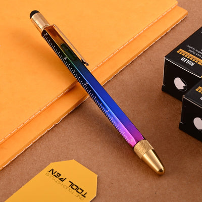 Monteverde 9 Function Tool Fountain Pen - Rainbow GT - penpencilink