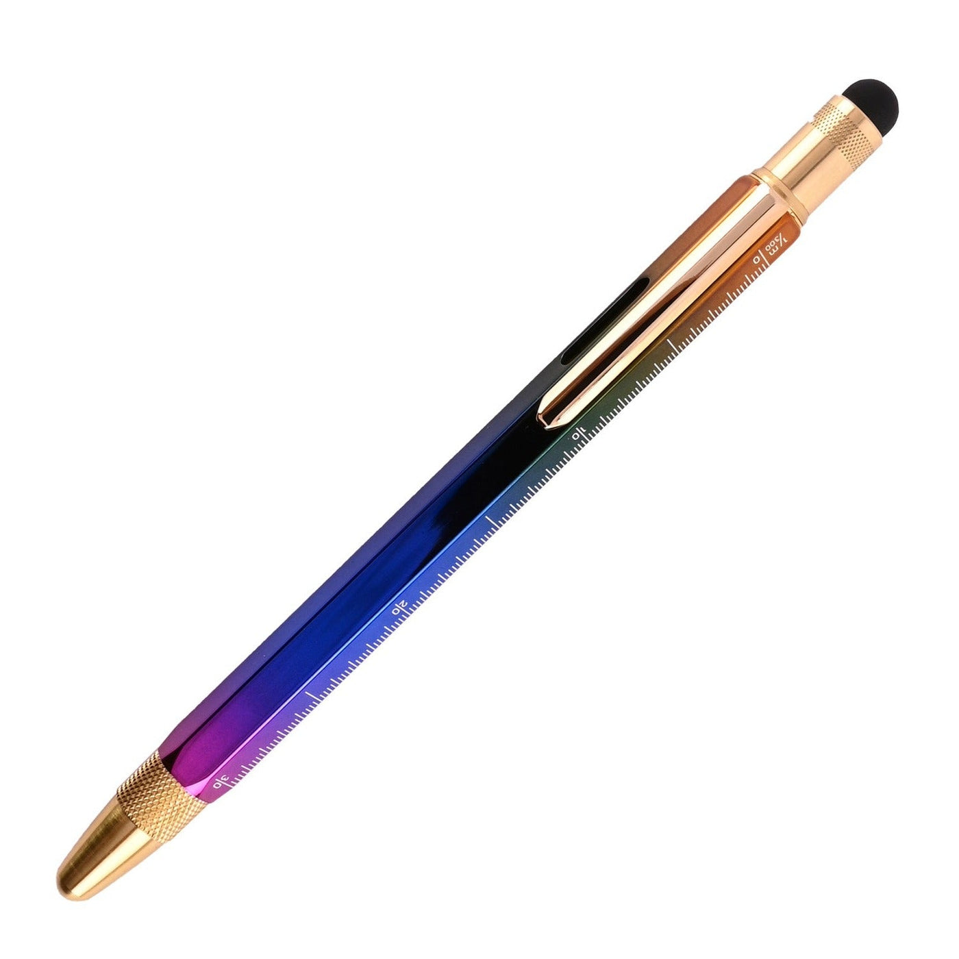 Monteverde 9 Function Tool Fountain Pen - Rainbow GT - penpencilink