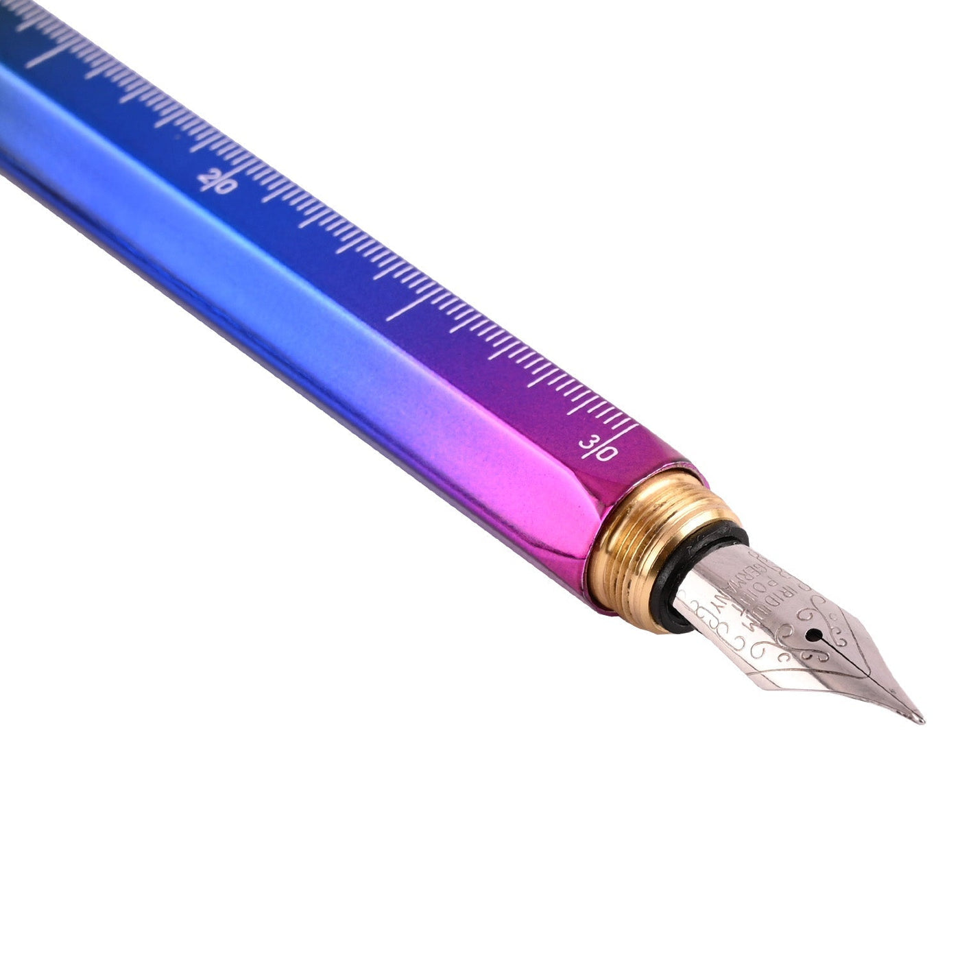 Monteverde 9 Function Tool Fountain Pen - Rainbow GT - penpencilink