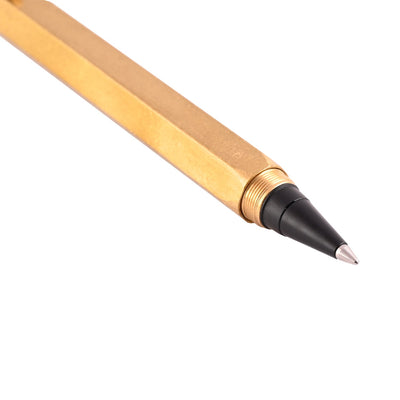 Monteverde 9 Function Tool Ink Ball Pen - Brass GT - penpencilink