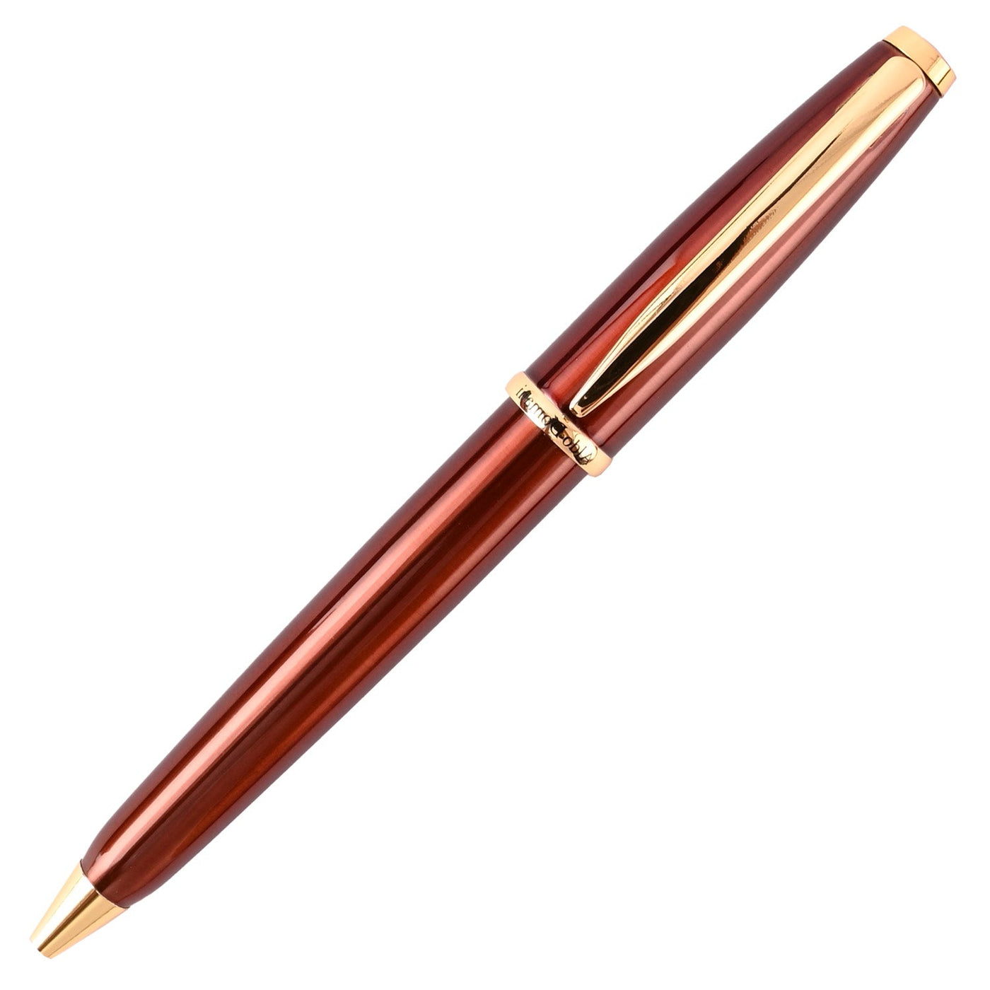 Monteverde Aldo Domani Ball Pen - Brown GT - penpencilink