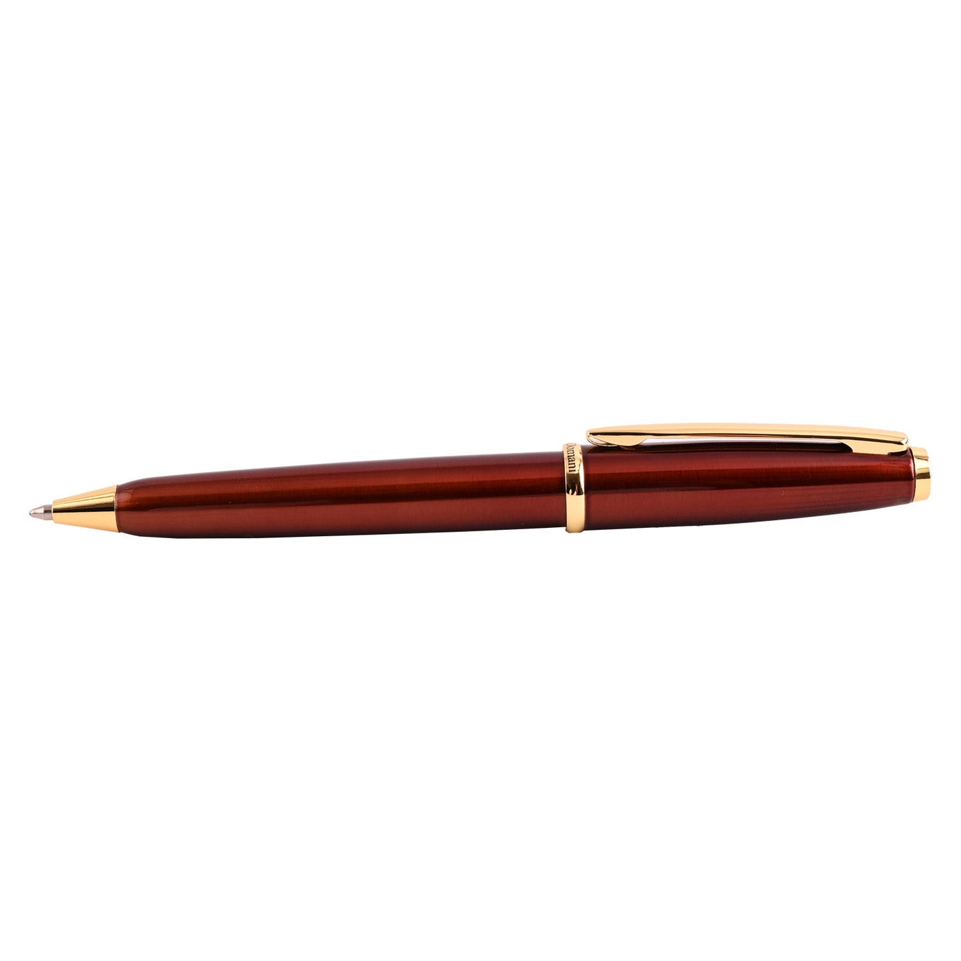 Monteverde Aldo Domani Ball Pen - Brown GT - penpencilink