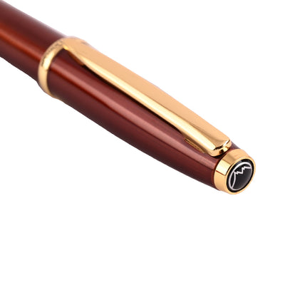 Monteverde Aldo Domani Ball Pen - Brown GT - penpencilink
