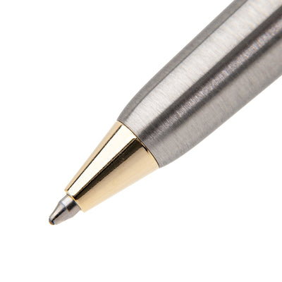 Monteverde Aldo Domani Ball Pen - Brushed Steel GT - penpencilink