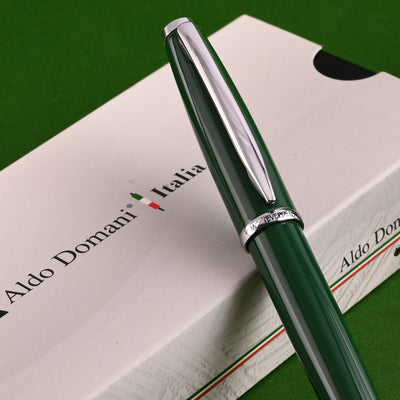Monteverde Aldo Domani Ball Pen - Green CT - penpencilink
