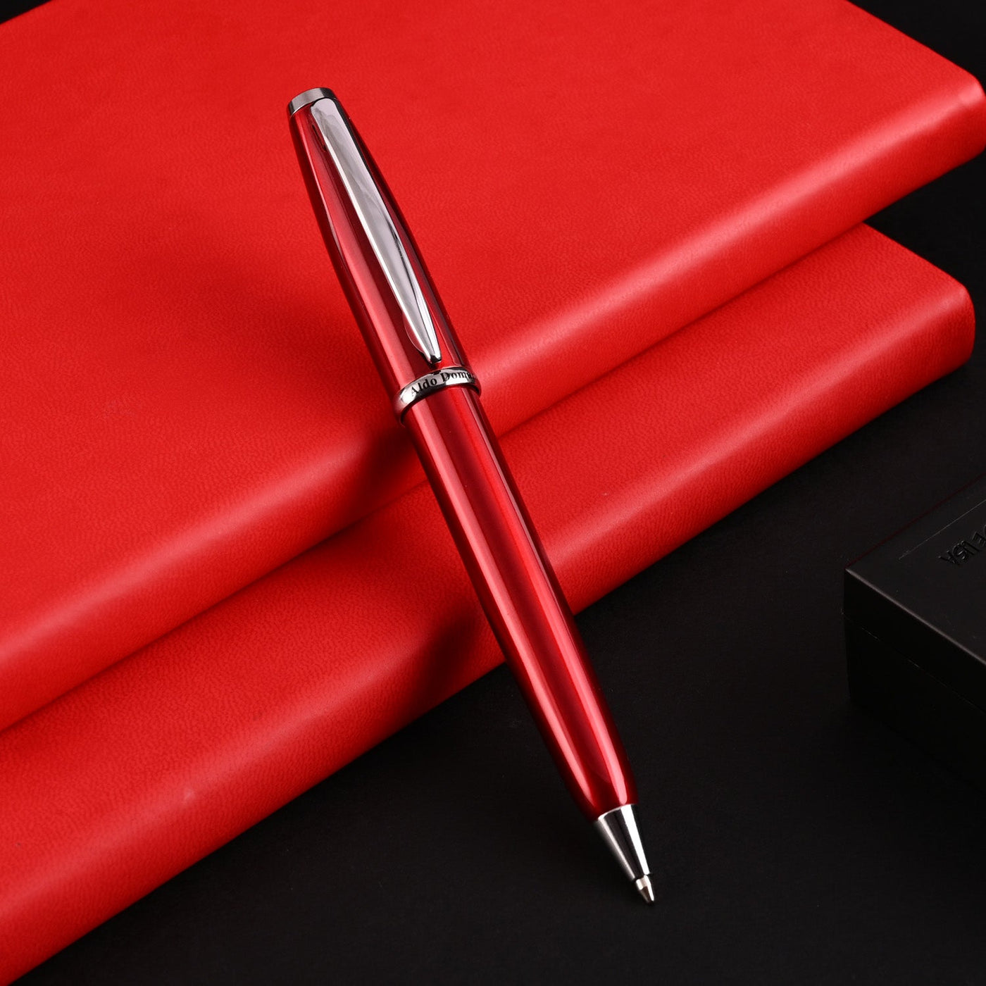 Monteverde Aldo Domani Ball Pen - Red CT - penpencilink