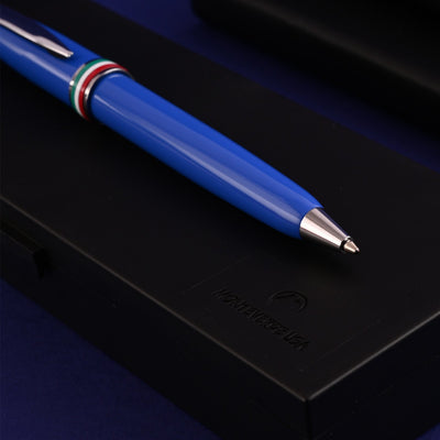 Monteverde Aldo Domani Italia Ball Pen - Exotic Blue CT - penpencilink