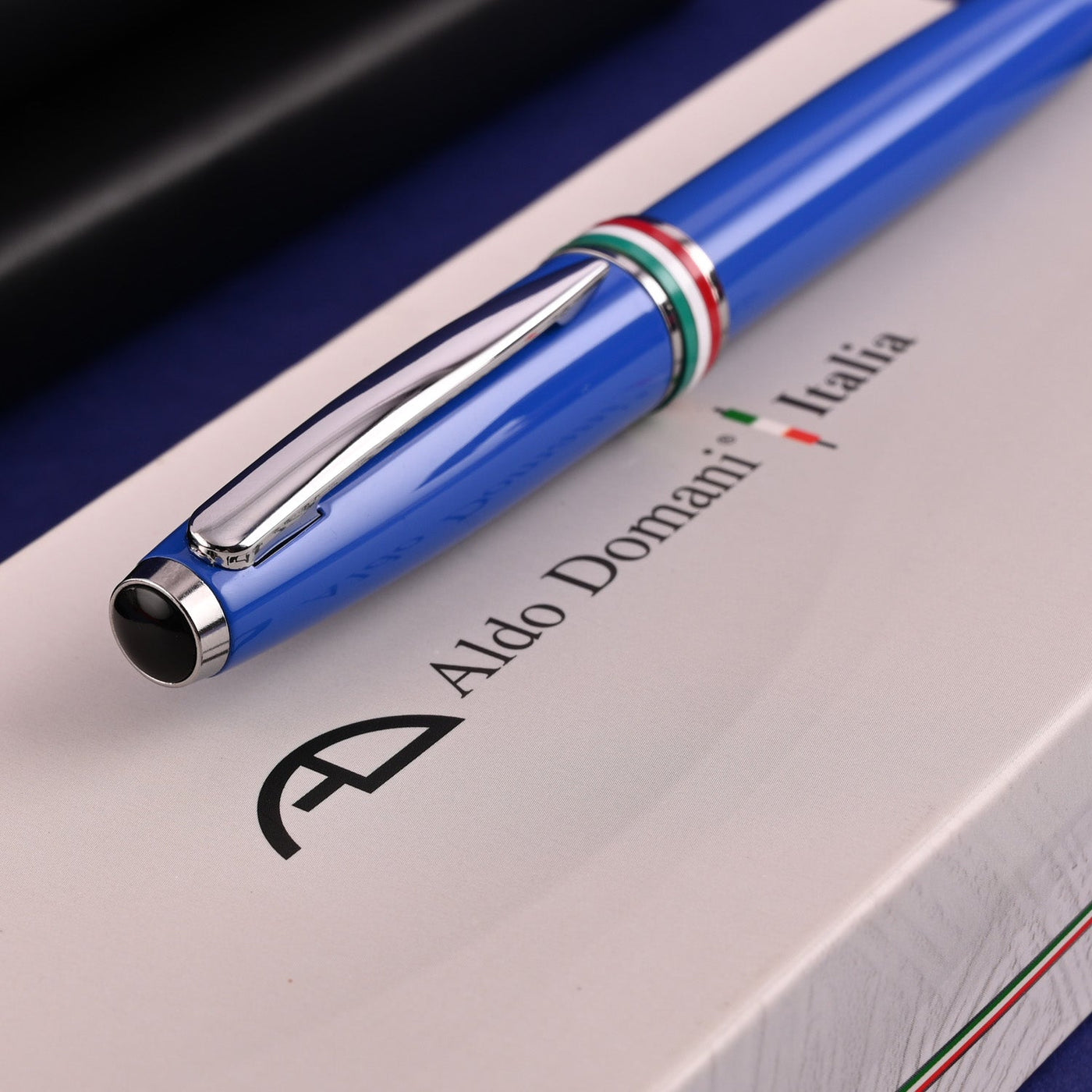 Monteverde Aldo Domani Italia Ball Pen - Exotic Blue CT - penpencilink