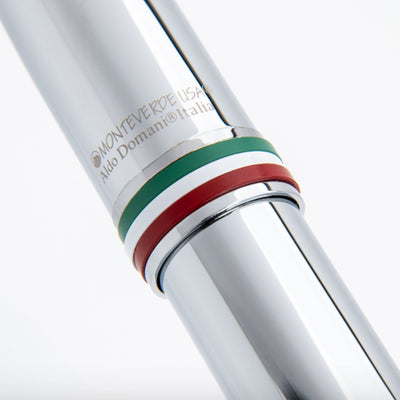 Monteverde Aldo Domani Italia Ball Pen - Mirror Chrome CT - penpencilink