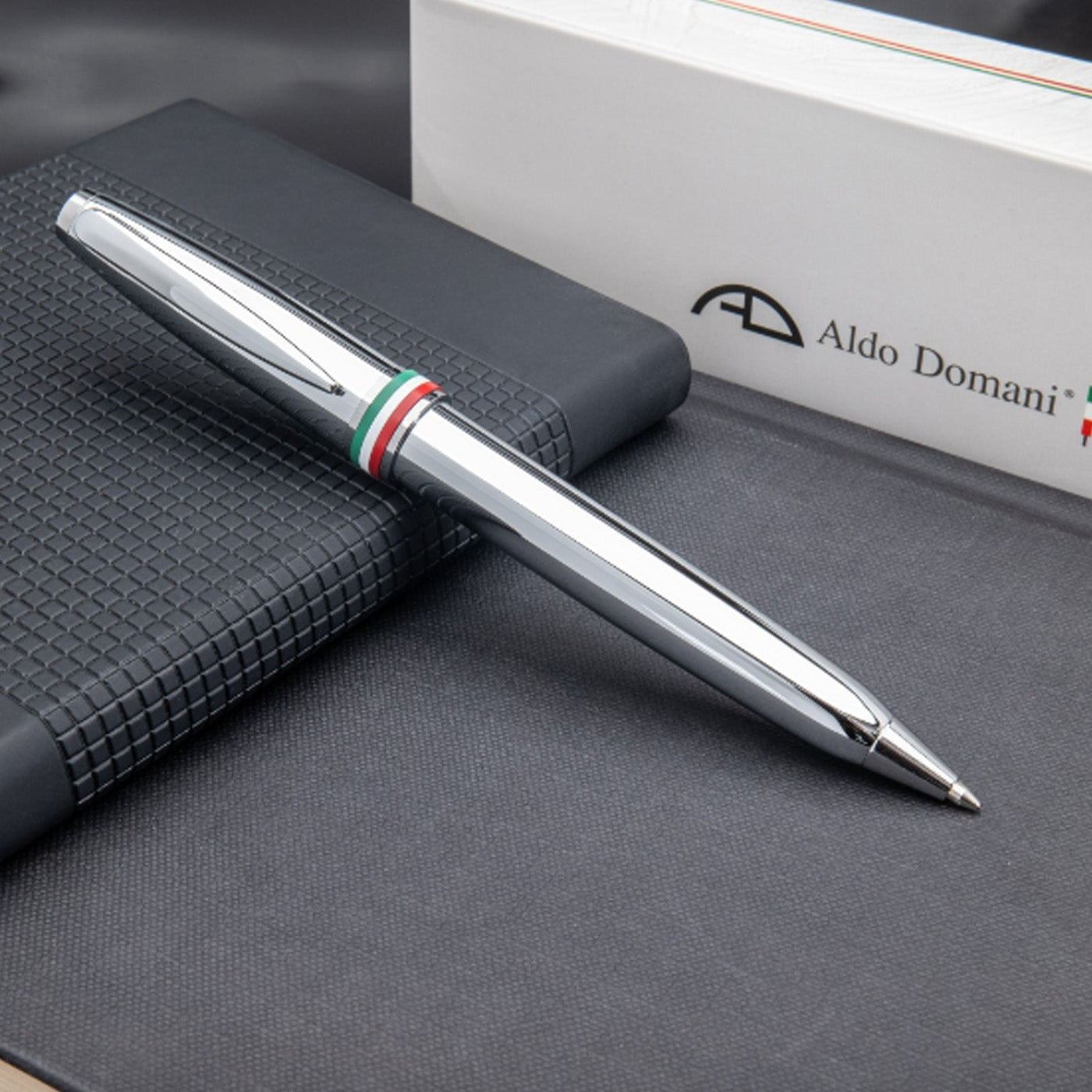 Monteverde Aldo Domani Italia Ball Pen - Mirror Chrome CT - penpencilink