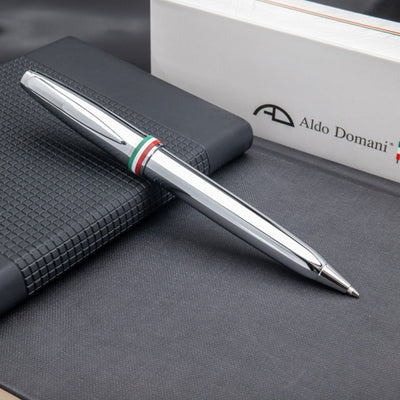 Monteverde Aldo Domani Italia Ball Pen - Mirror Chrome CT - penpencilink
