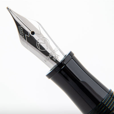 Monteverde Aldo Domani Italia Fountain Pen - Matte Black CT - penpencilink