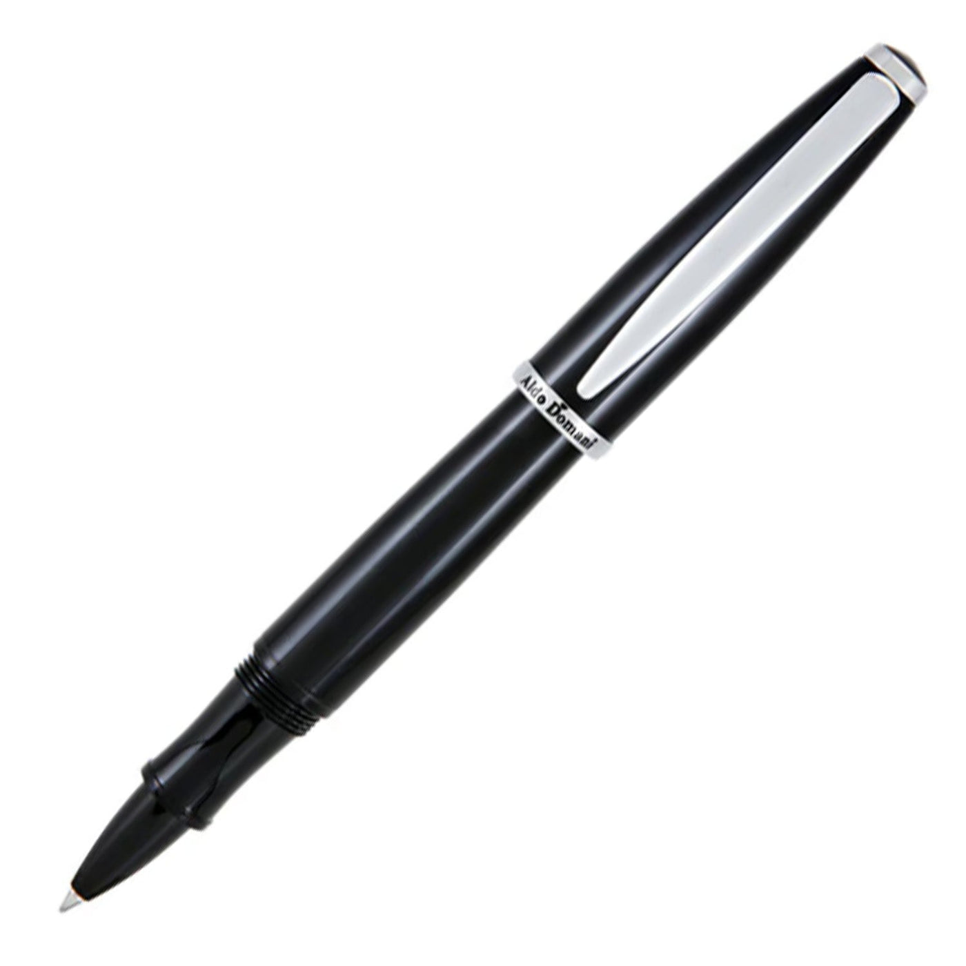 Monteverde Aldo Domani Roller Ball Pen - Black CT - penpencilink