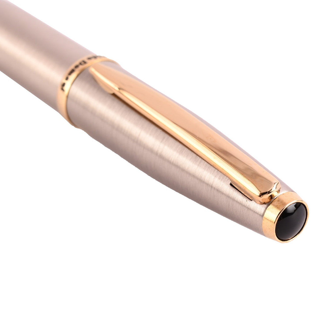 Monteverde Aldo Domani Roller Ball Pen - Brushed Steel GT - penpencilink