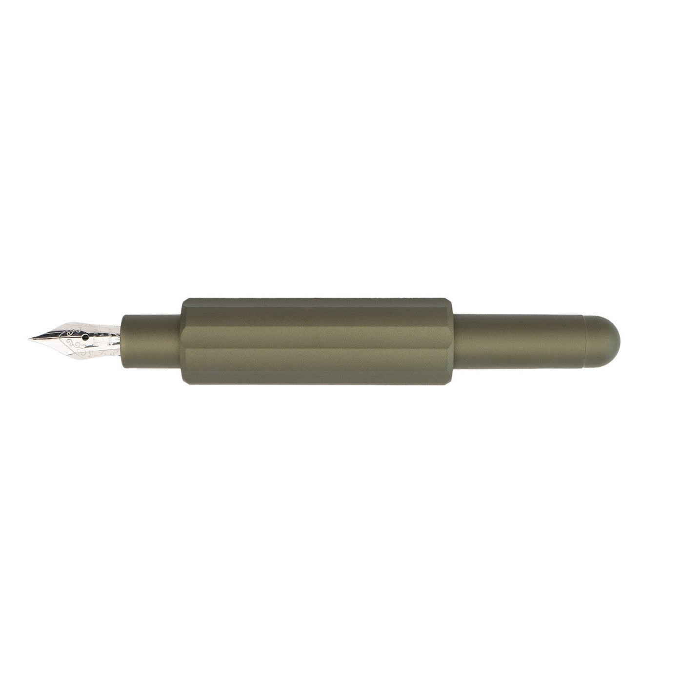Monteverde Axis Fountain Pen - Matte Olive - penpencilink