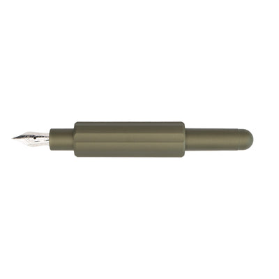 Monteverde Axis Fountain Pen - Matte Olive - penpencilink