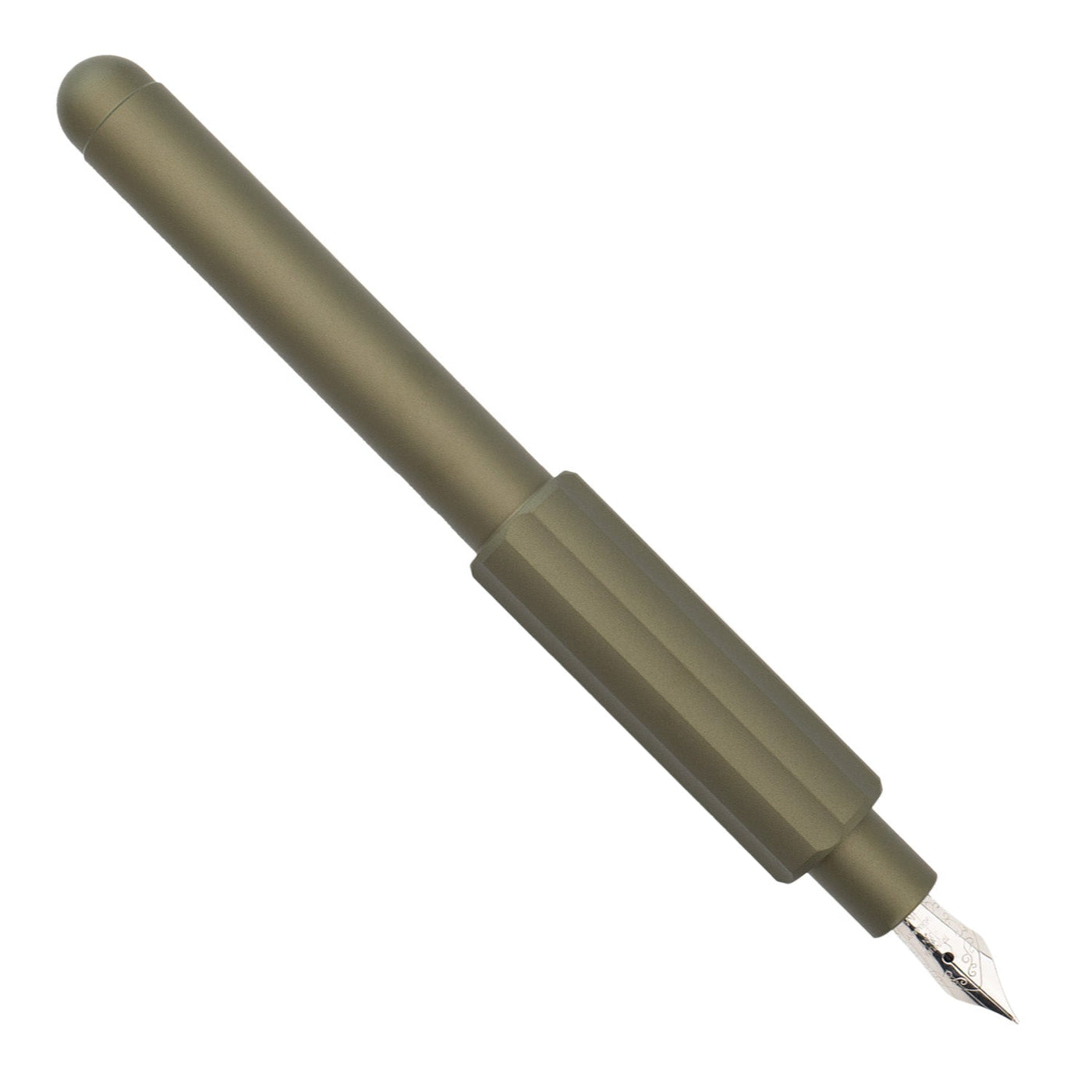 Monteverde Axis Fountain Pen - Matte Olive - penpencilink