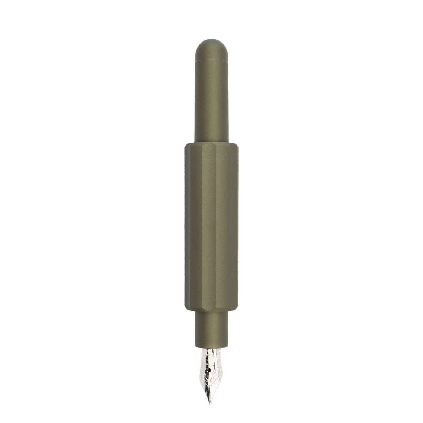 Monteverde Axis Fountain Pen - Matte Olive - penpencilink