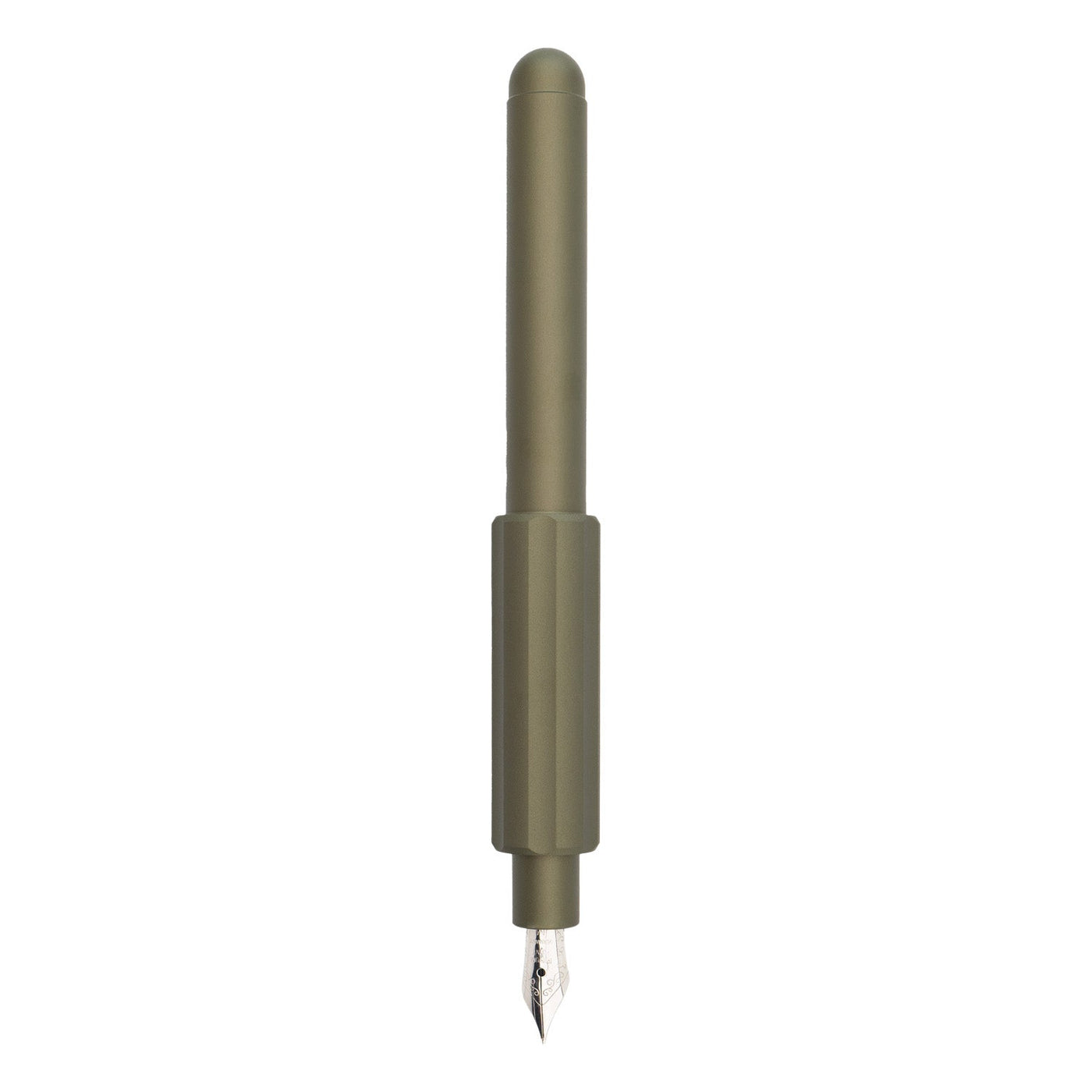 Monteverde Axis Fountain Pen - Matte Olive - penpencilink