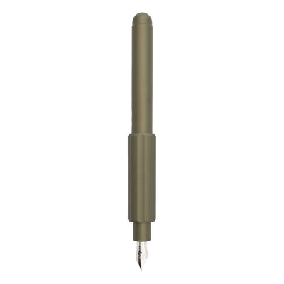 Monteverde Axis Fountain Pen - Matte Olive - penpencilink