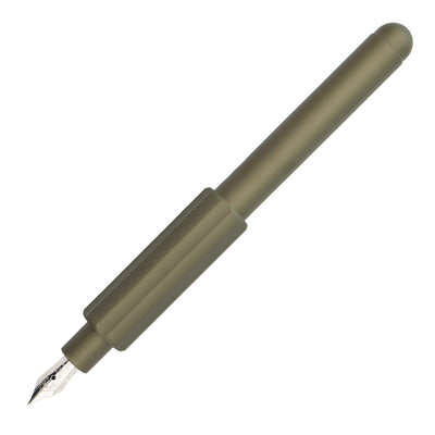 Monteverde Axis Fountain Pen - Matte Olive - penpencilink