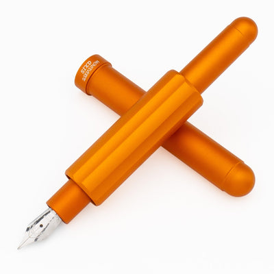 Monteverde Axis Fountain Pen - Matte Orange - penpencilink