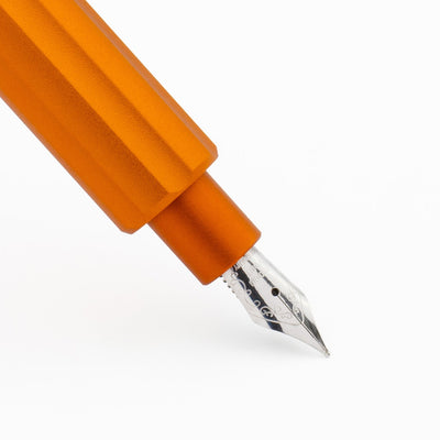 Monteverde Axis Fountain Pen - Matte Orange - penpencilink