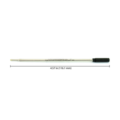 Monteverde Ball Pen Refill for Cross - Medium - Black - Pack of 2 - penpencilink