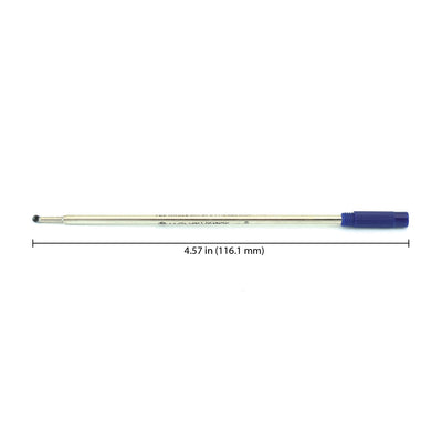 Monteverde Ball Pen Refill for Cross - Medium - Blue Black - Pack of 2 - penpencilink
