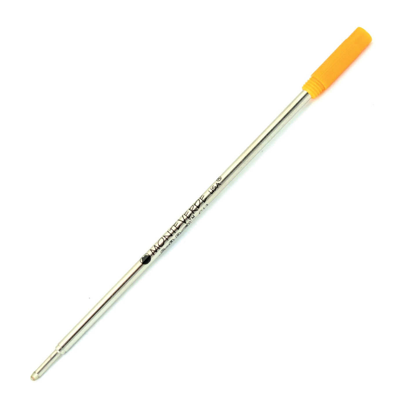 Monteverde Ball Pen Refill for Cross - Medium - Orange - Pack of 2 - penpencilink