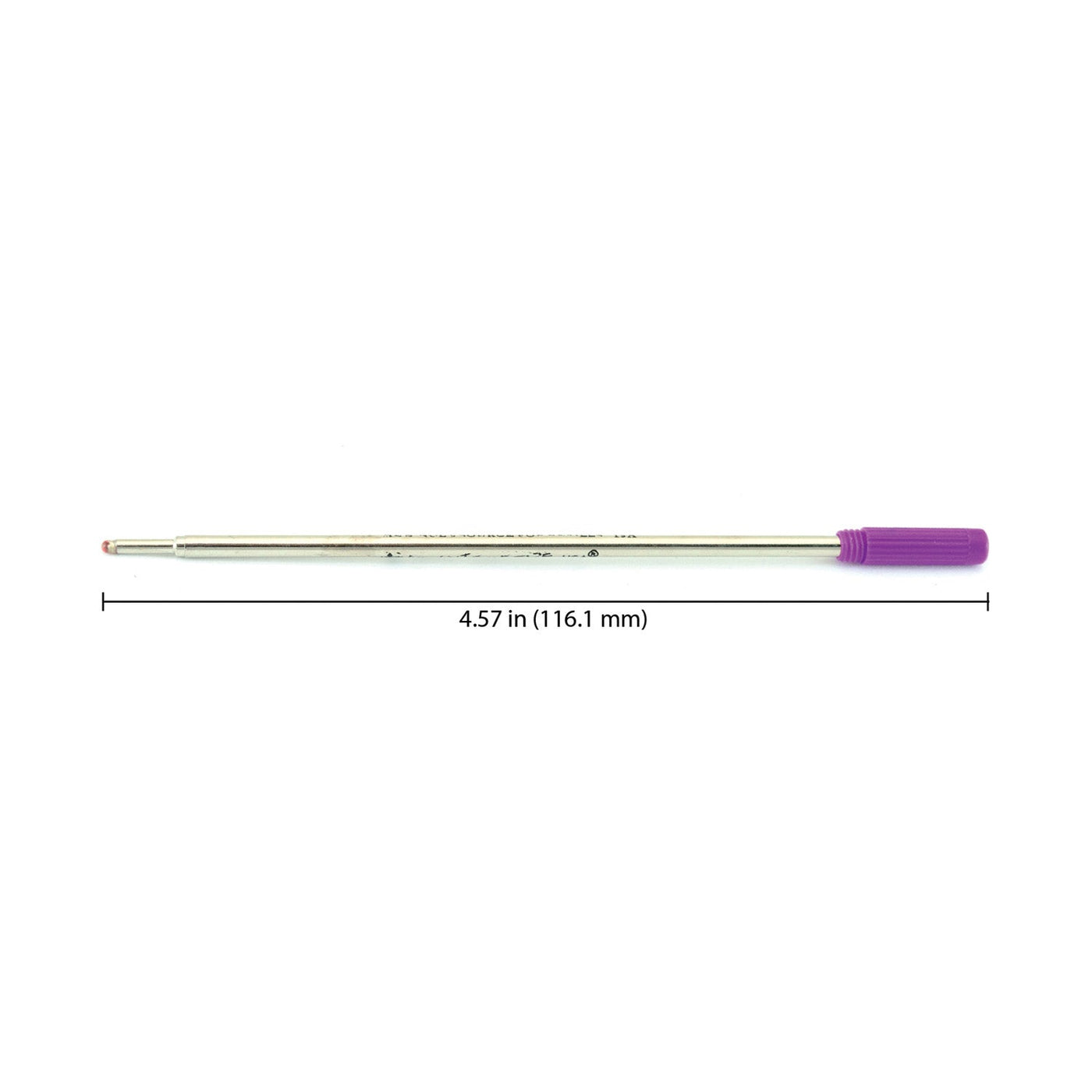 Monteverde Ball Pen Refill for Cross - Medium - Purple - Pack of 2 - penpencilink