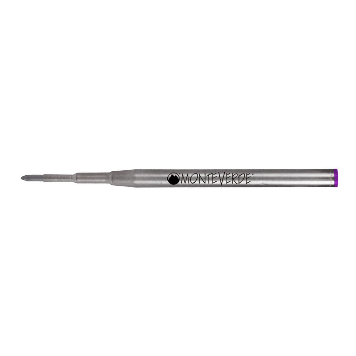 Monteverde Ball Pen Refill for Montblanc - Medium - Purple - Pack of 2 - penpencilink
