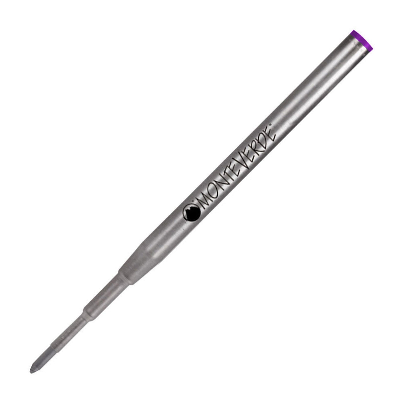 Monteverde Ball Pen Refill for Montblanc - Medium - Purple - Pack of 2 - penpencilink