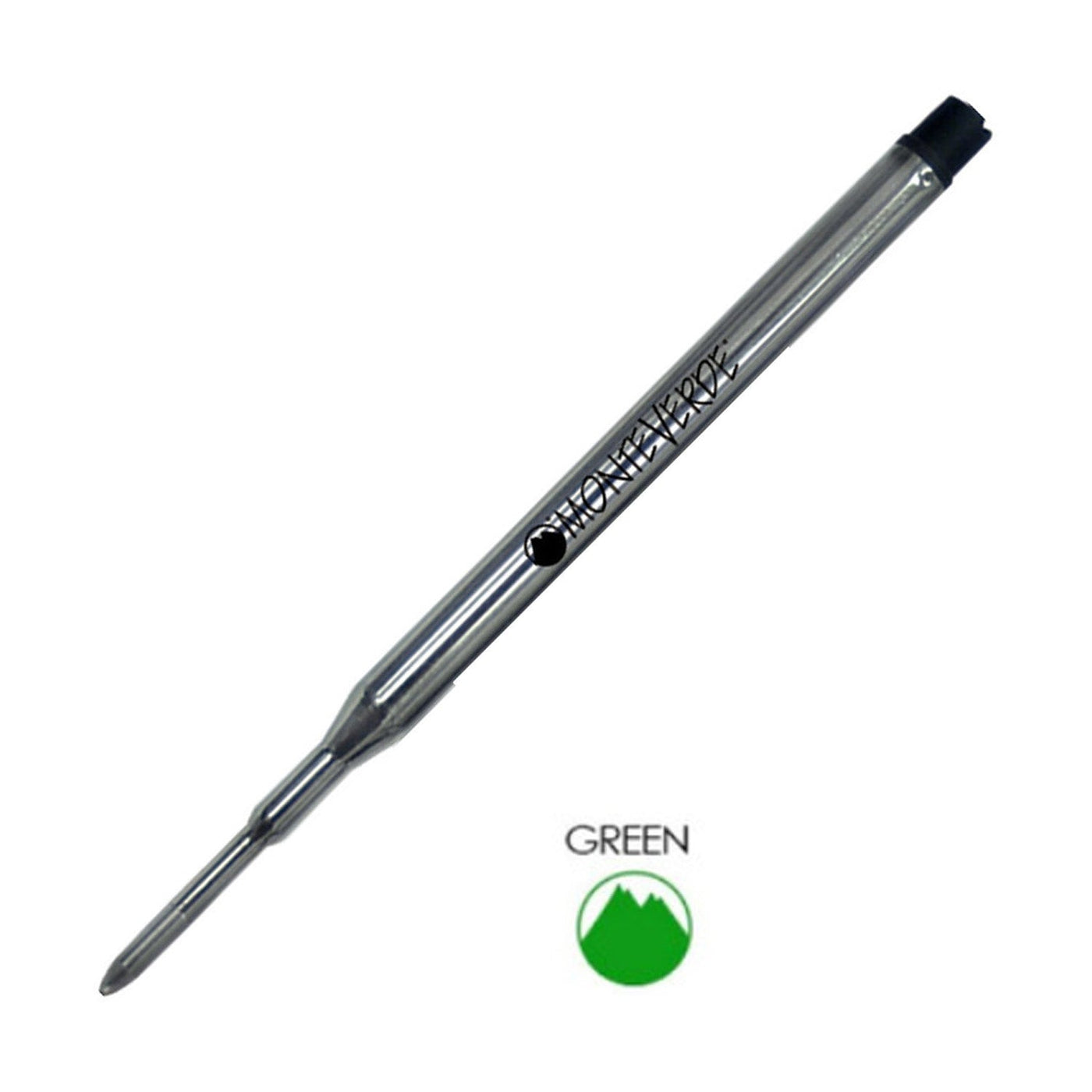 Monteverde Ball Pen Refill for Sheaffer - Medium - Green - Pack of 2 - penpencilink
