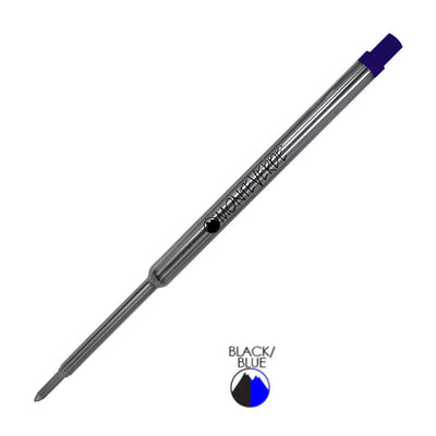 Monteverde Ball Pen Refill for Waterman - Medium - Blue Black - Pack of 2 - penpencilink
