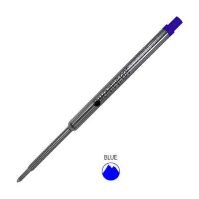 Monteverde Ball Pen Refill for Waterman - Medium - Blue - Pack of 2 - penpencilink