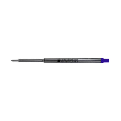 Monteverde Ball Pen Refill for Waterman - Medium - Blue - Pack of 2 - penpencilink