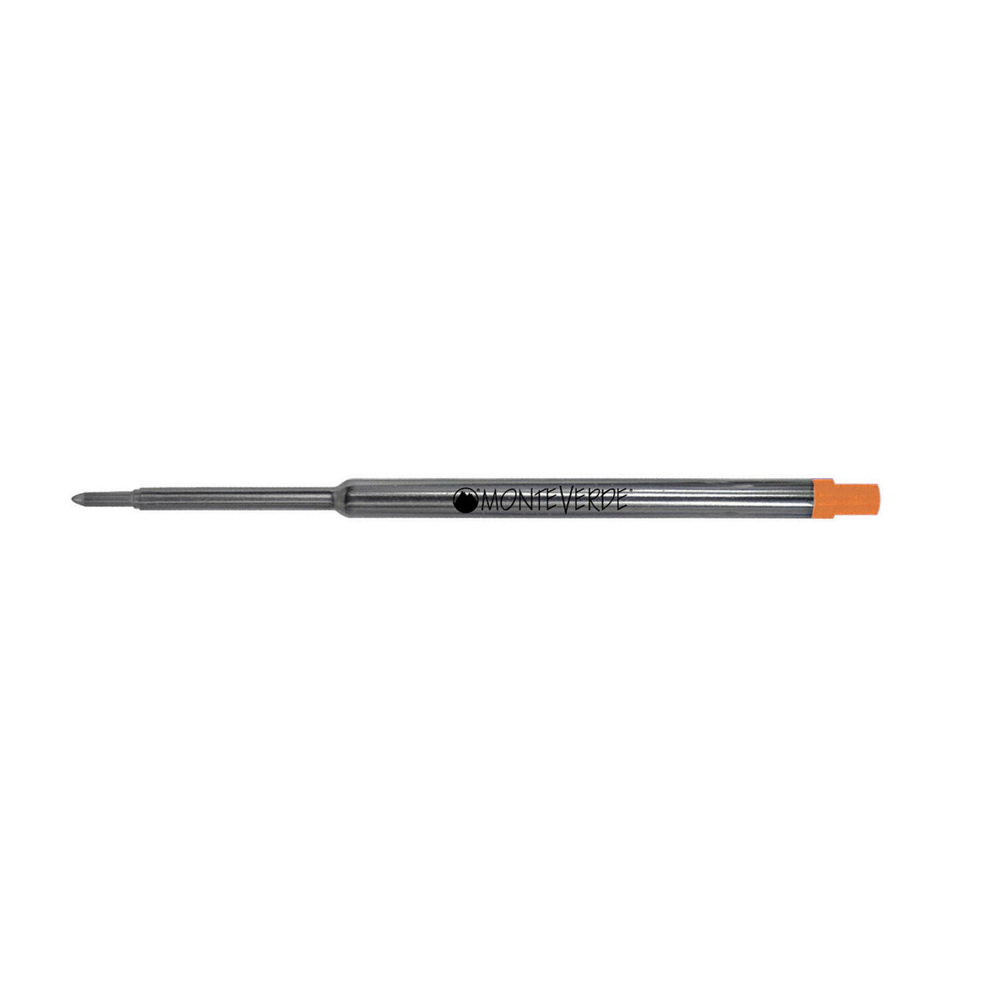 Monteverde Ball Pen Refill for Waterman - Medium - Orange - Pack of 2 - penpencilink