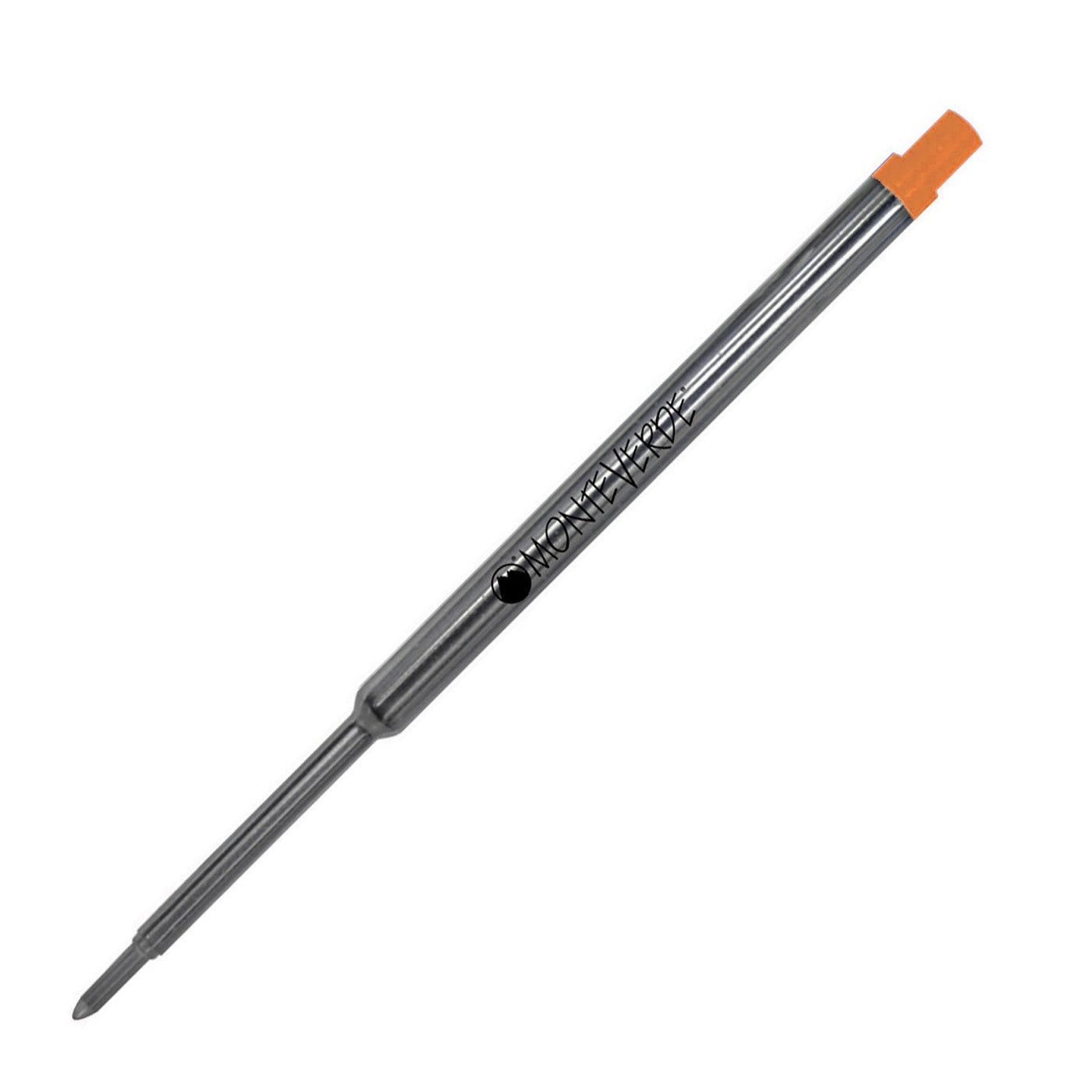 Monteverde Ball Pen Refill for Waterman - Medium - Orange - Pack of 2 - penpencilink