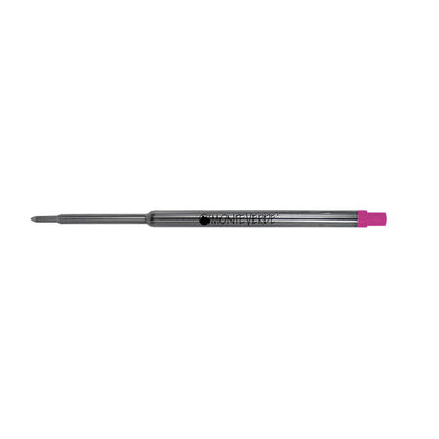 Monteverde Ball Pen Refill for Waterman - Medium - Pink - Pack of 2 - penpencilink