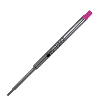 Monteverde Ball Pen Refill for Waterman - Medium - Pink - Pack of 2 - penpencilink