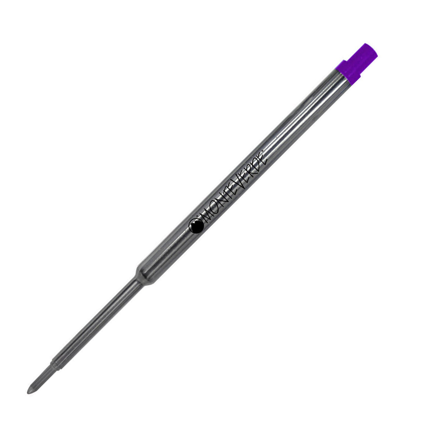 Monteverde Ball Pen Refill for Waterman - Medium - Purple - Pack of 2 - penpencilink