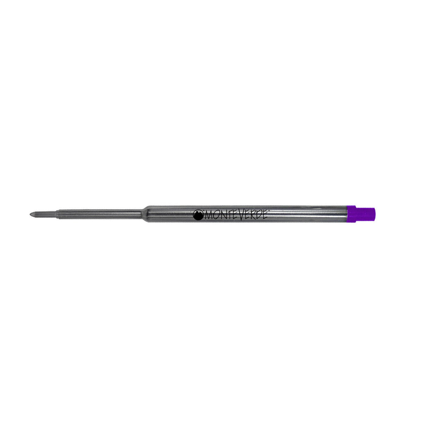 Monteverde Ball Pen Refill for Waterman - Medium - Purple - Pack of 2 - penpencilink
