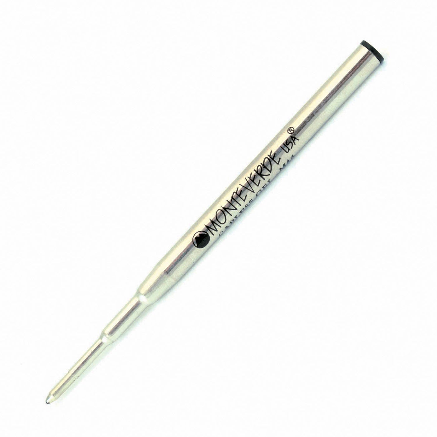 Monteverde Ceramic Gel Ball Pen Refill for Montblanc - Broad - Black - Pack of 2 - penpencilink