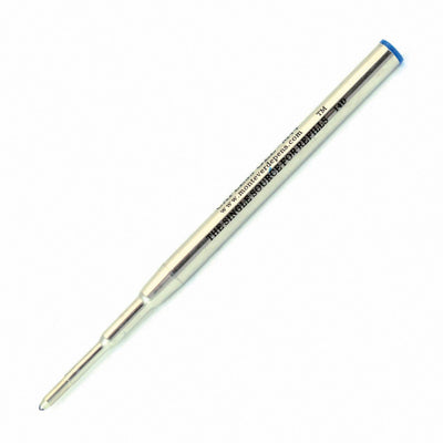 Monteverde Ceramic Gel Ball Pen Refill for Montblanc - Broad - Blue Black - Pack of 2 - penpencilink