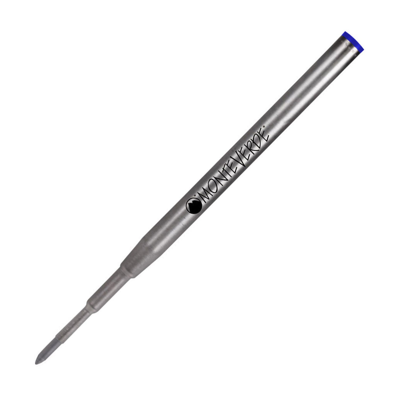 Monteverde Ceramic Gel Ball Pen Refill for Montblanc - Fine - Blue - Pack of 2 - penpencilink