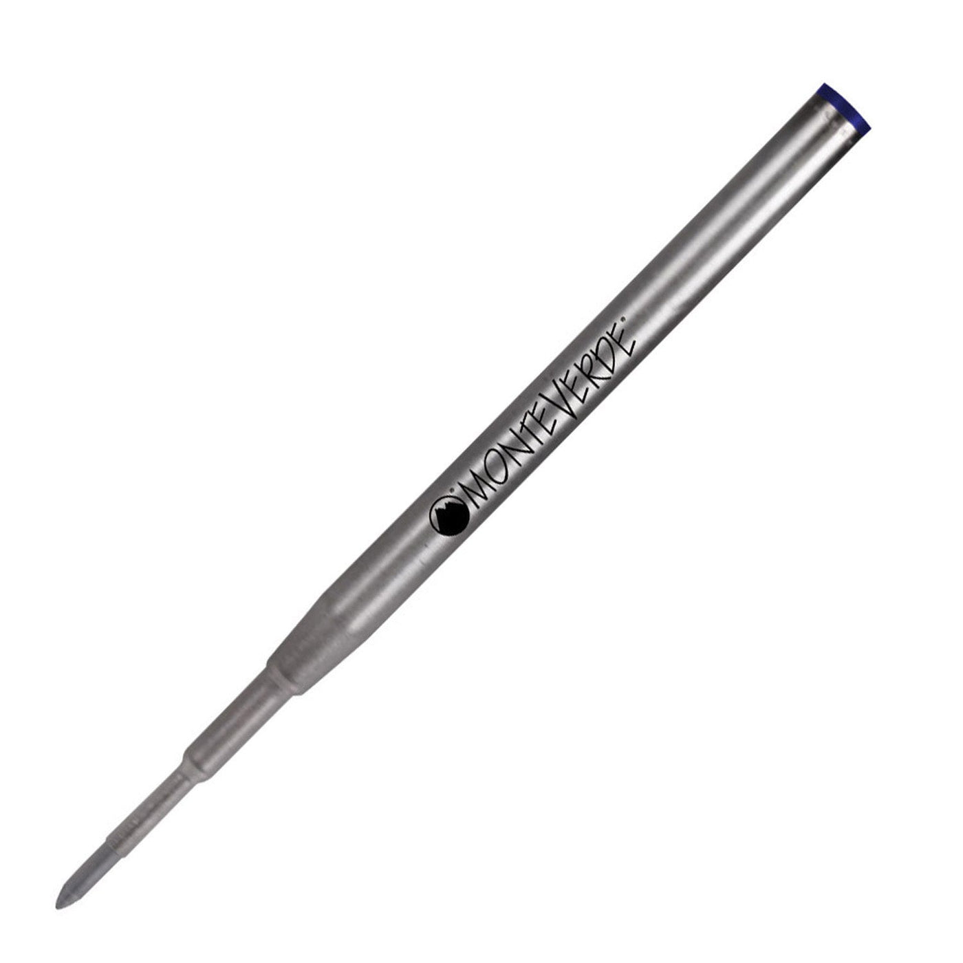 Monteverde Ceramic Gel Ball Pen Refill for Montblanc - Medium - Blue Black - Pack of 2 - penpencilink