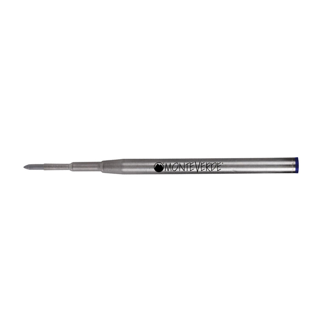 Monteverde Ceramic Gel Ball Pen Refill for Montblanc - Medium - Blue Black - Pack of 2 - penpencilink